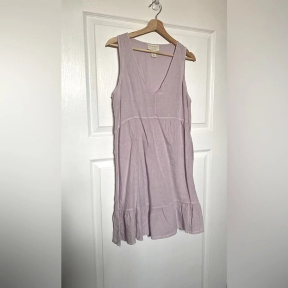 Cynthia Rowley Linen  Mini Dress - Picture 1 of 3